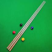 台球杆10mm一体小头公杆中式 通八黑8球杆黑杆公杆桌球杆球厅专用9