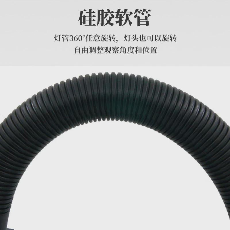放大镜台灯台式手机维修带灯5倍10倍钟表led焊接老人阅读美容照明
