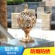 柱头灯户外围墙灯花园别墅门柱灯大门欧式 灯室外庭院柱子防水圆球