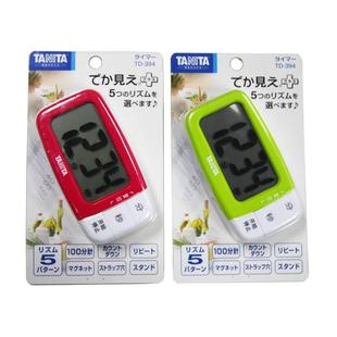 热销批发tanita/百利达电子计时器td-394厨房闹钟定时器提醒器倒
