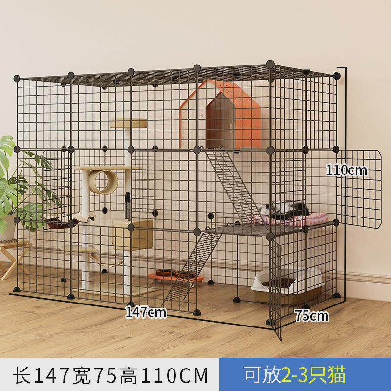 猫别墅笼子家用大热室内大型屋舍大号三两层猫咪一件代销自由空间