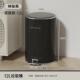 桶风脚踩垃圾桶带盖大容量客厅家用厨房卫生间清洁金属收纳轻奢