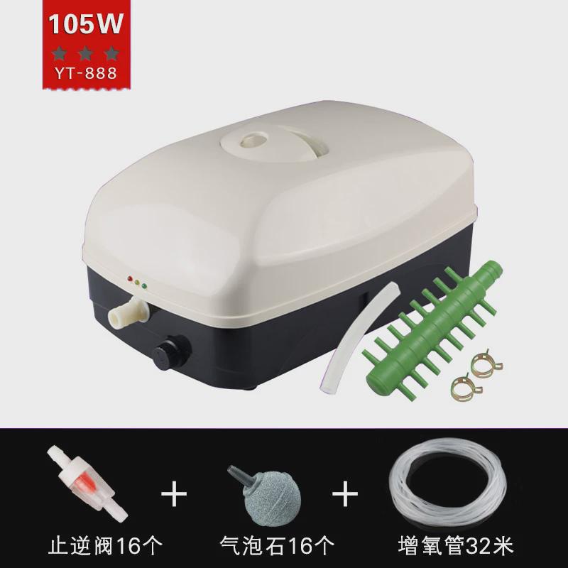 交直流气泵泵鱼缸水族箱加氧机交直流两用增氧泵养鱼yt-系列