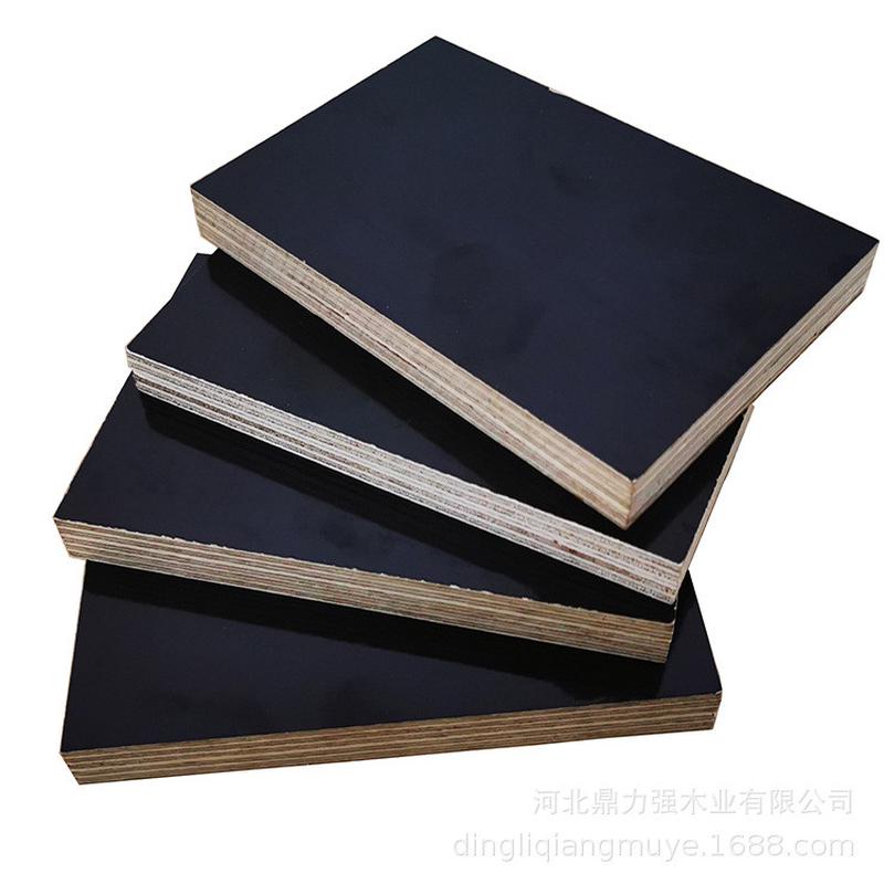 批发胶合板建筑模黑膜板清水模板多层板廊坊杨松结合整芯清水板