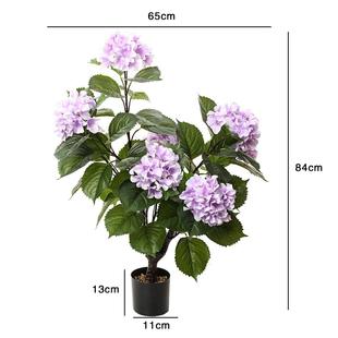 绣球仿真树盆栽盆景pe材质客厅大厅会议厅装饰仿真花绣球树盆栽