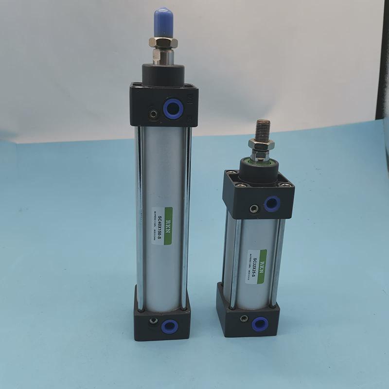 亚德客型气缸标准scj/sc50*25/50/75/100/125/150/175/200/300/-s