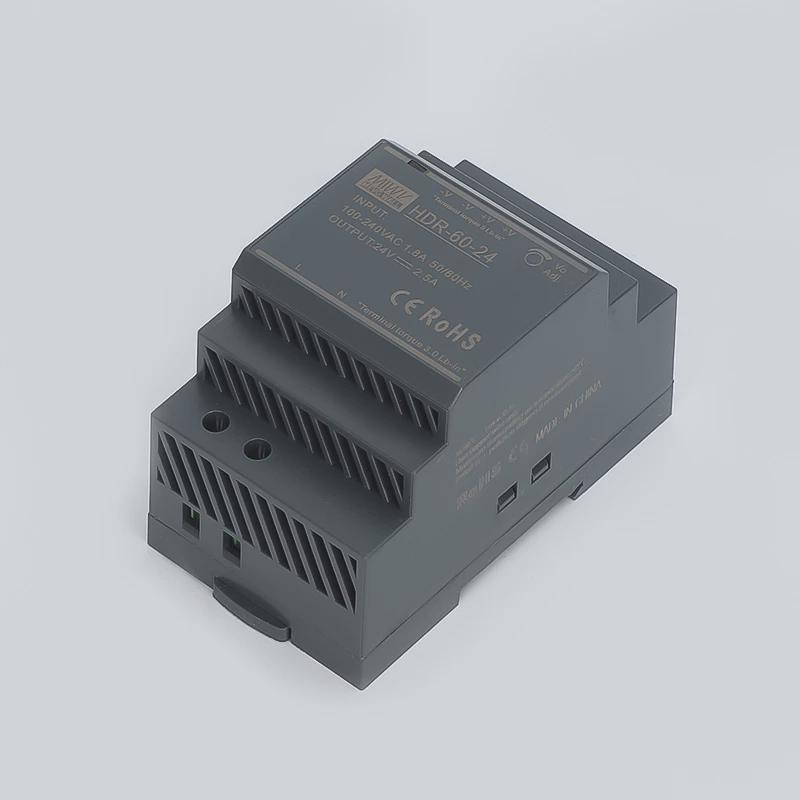 HDR-60-24V导轨开关电源5V12直流30W15W100N150超薄2.5A明伟48V