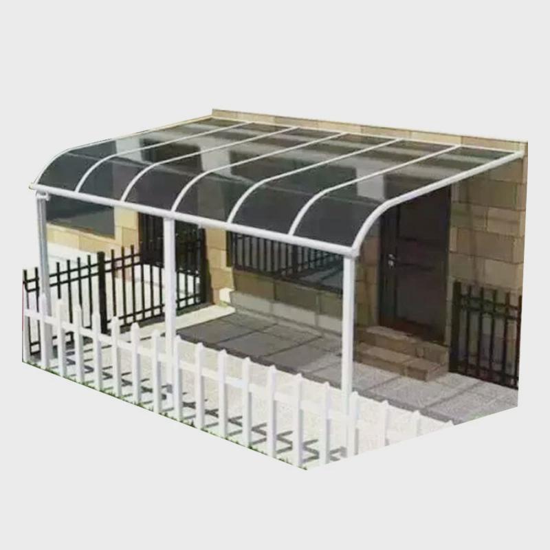 佛山厂家户外防水窗棚铝合金门窗雨棚家用阳台遮雨棚铝合金雨棚