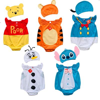 Baby Romper Infant Boy Baby Girl Clothes Winnie The Pooh Mic
