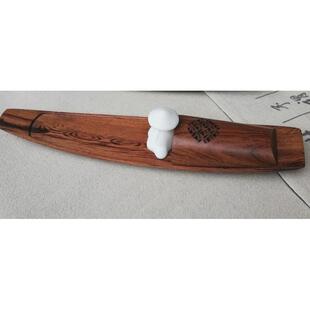 家用酸枝木渔翁香炉檀香沉香线香炉非洲室内禅意香插香座线香香托