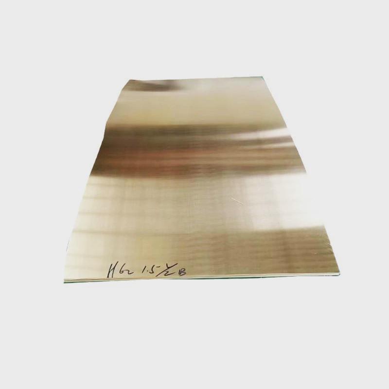 h62h65h68加工加厚黄铜板高精度光亮镜面黄铜板中厚黄铜垫片