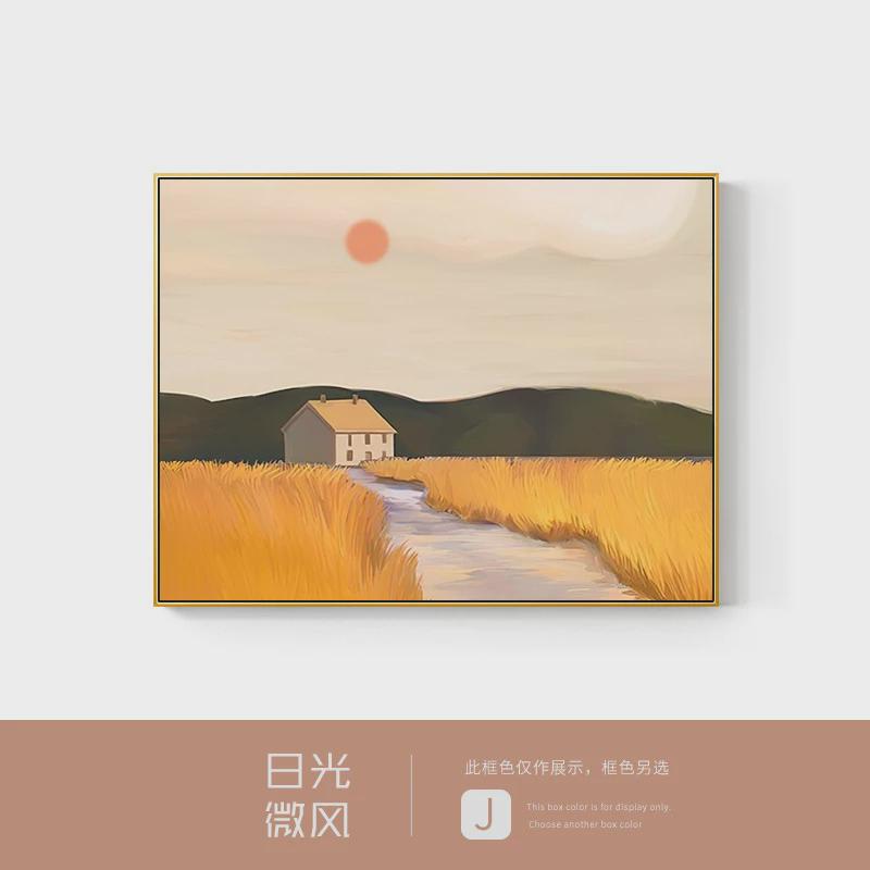 北欧风配电箱装饰画现代抽象弱电箱遮挡餐厅电闸箱电表箱装饰挂画