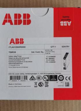 议价议价原装ABB安全继电器 Sentry TSR10 24VDC 2TLA010060R0000