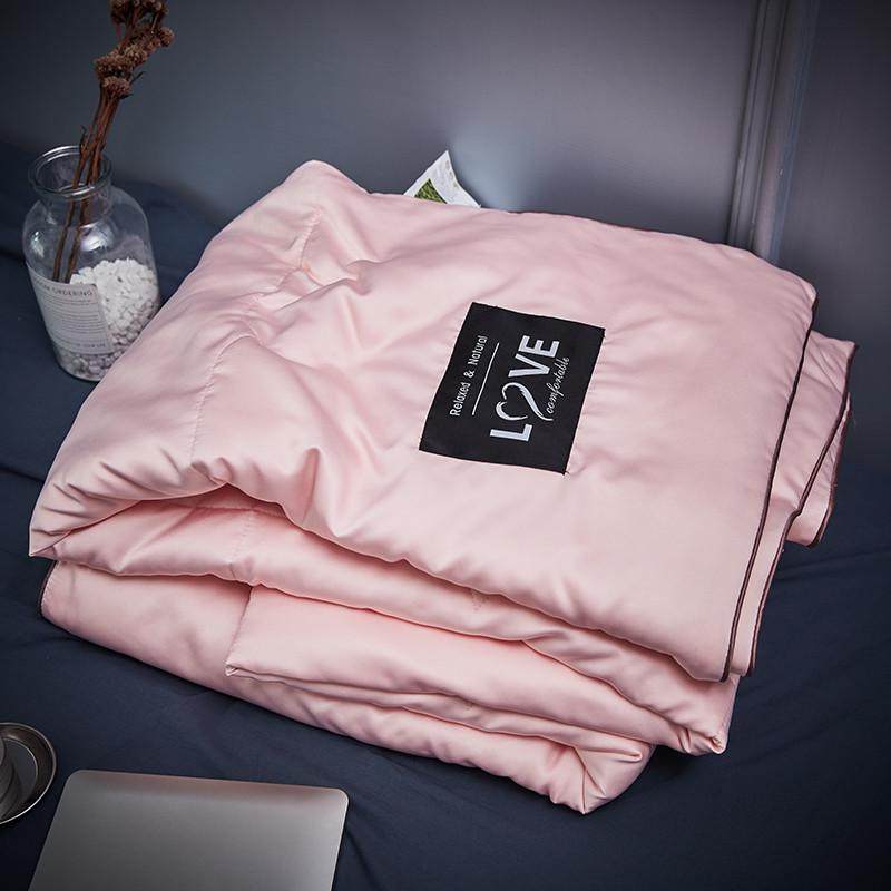 冰丝空调被夏凉被夏季四件套可机洗春秋被芯单双人夏天抗菌薄被子,床上用品,化纤被,淘宝优惠券,粉丝福利购,淘宝优惠卷