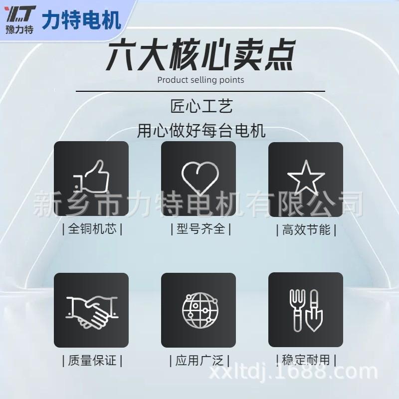 电机三相电机380v纯铜线收卷电缆专用大扭矩力矩电机