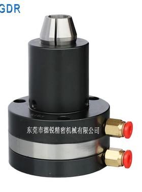 DGDR台湾产小型迷你气动夹头DAS-15SS自动化设备固定立式气动卡盘