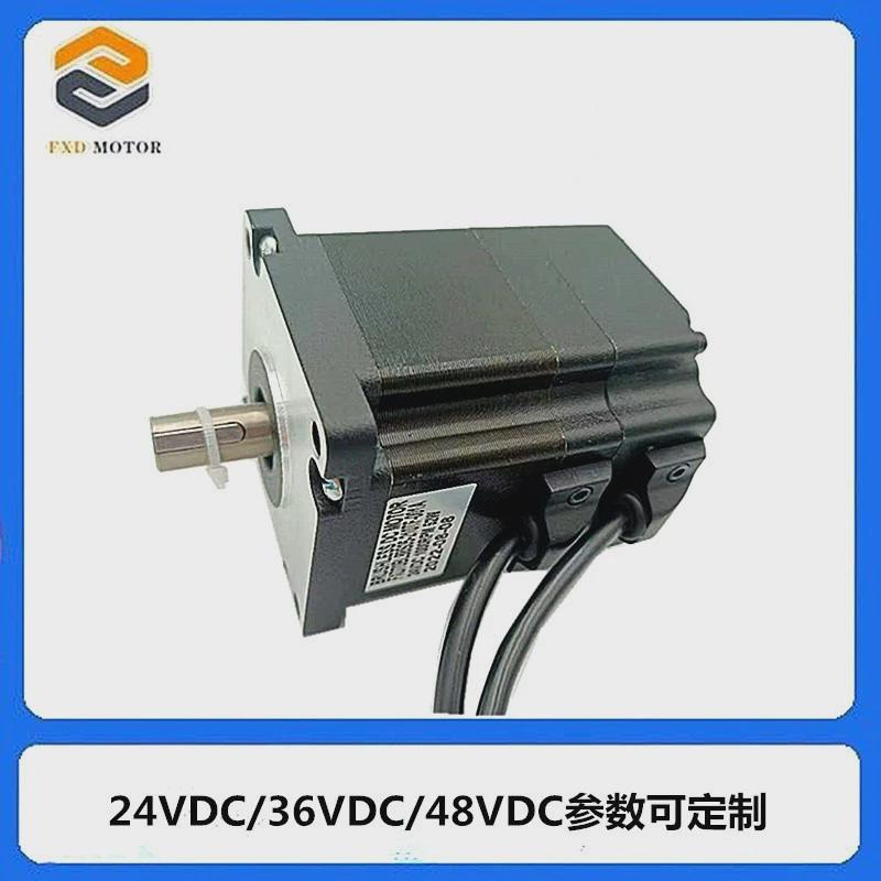 无贤达fxd厂家直销70富刷直流电机24v48v1000-3000转机身长88mm