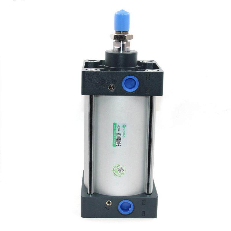 sc标准气缸sc80x50/75/150/200气动夹紧冲压气缸scj气缸双出可调