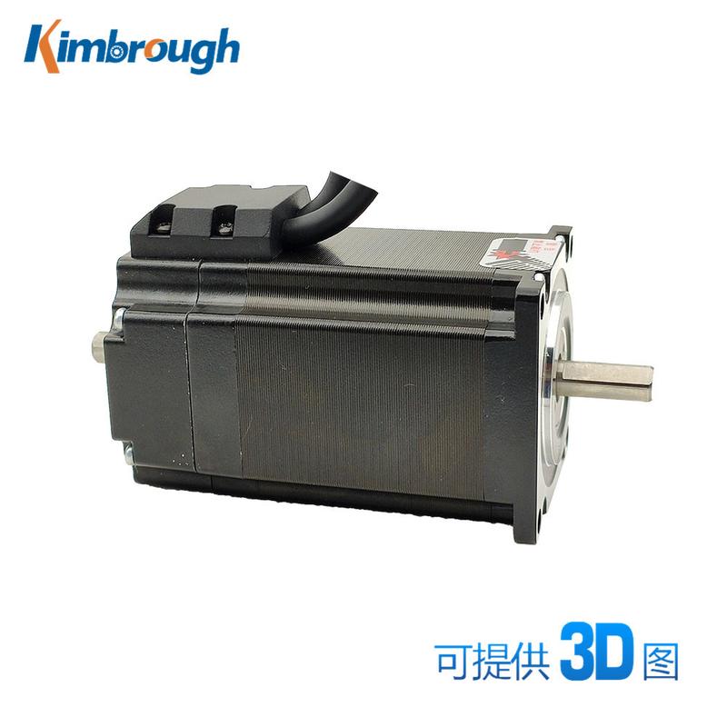 两相57双轴闭环步进电机力矩3.0nm机身长122mm轴径8.0mm