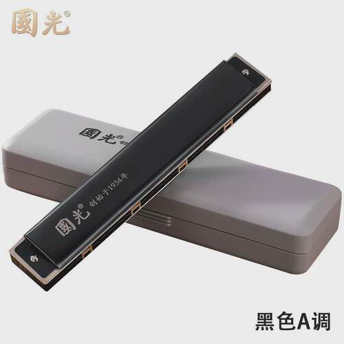 国光口琴24孔复音男女初学者学生儿童成人入门专业演奏级12调套装