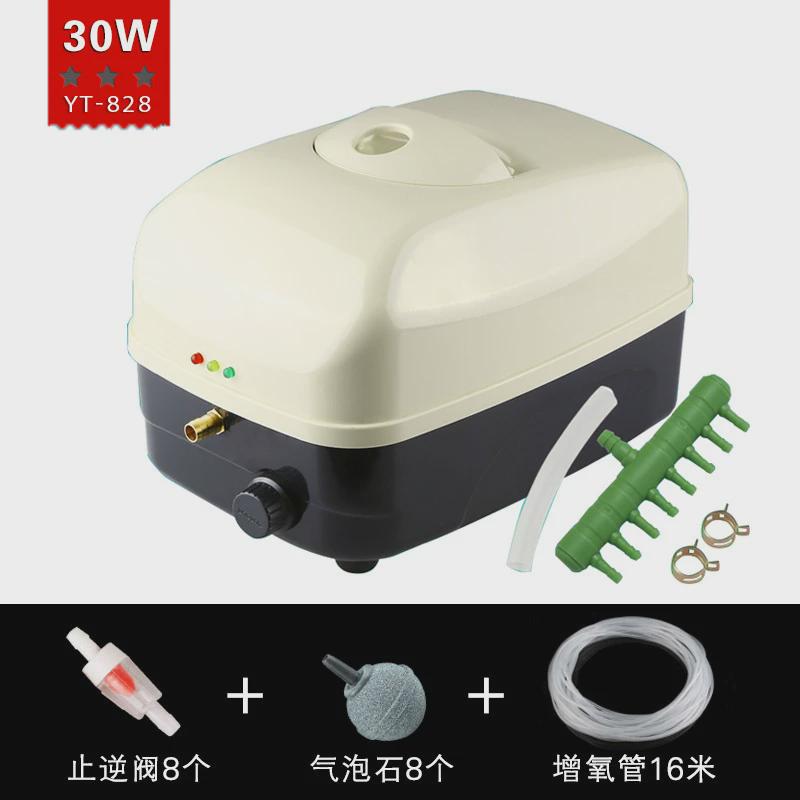 交直流气泵交直流两用增氧泵鱼缸水族箱加氧系列泵养鱼yt-机