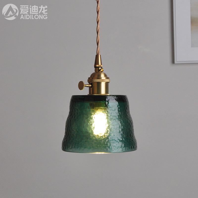 北欧风餐厅吊灯丹麦极简吧台餐桌磨砂玻璃灯具创意卧室床头小吊灯