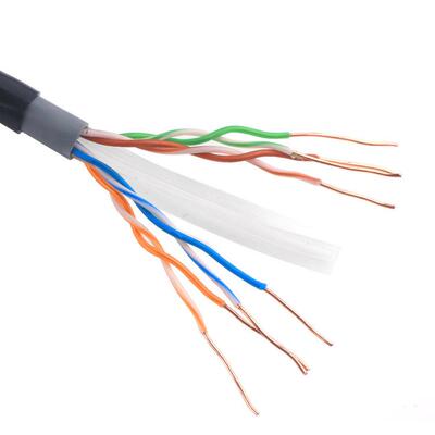 户外网线防水cat6千兆超护套0.58无氧铜双层六类室外监控专用网线