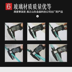 厂家直销超白鱼缸金晶五线玻璃草缸90客厅家用大号溪流缸龟缸