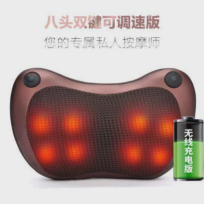 全身按摩器车载揉捏按摩枕腰椎背部关节按摩仪家用肩颈按摩枕跨境