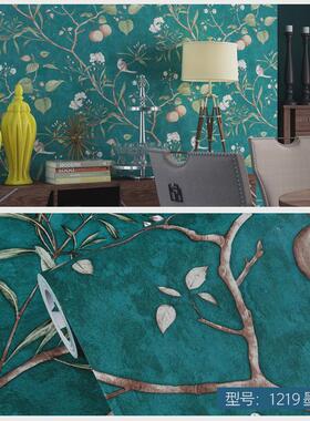 ki9s衣柜壁纸贴纸橱柜门家具翻新贴墙面装饰田园改色美式复古自粘