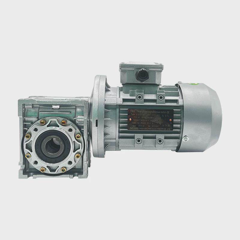 佳煌RV蜗轮蜗杆减速机带电机一体NMRV涡轮减速器380V变速箱齿轮箱