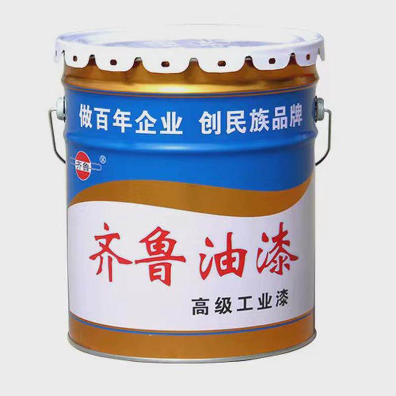 防水油漆大红白色蓝色醇酸调合漆防锈防腐齐鲁钢结构设备翻新漆