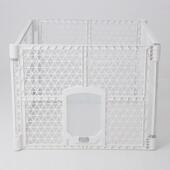 门锁自由拼接式 中小型宠物围栏家用拆卸多规格外置塑料宠物笼子