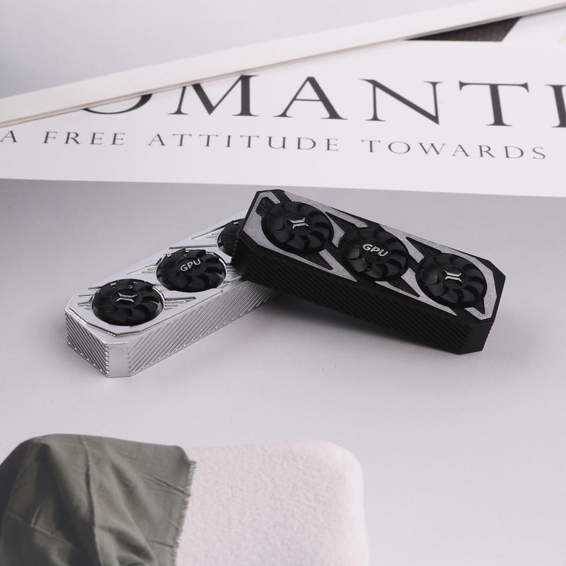 显卡个性键帽右shift 2.75U键帽3D打印树脂可旋转风扇机械键盘
