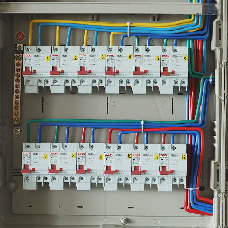 厂家供应新国网塑料12户半透明单相电表箱非金属pc防水壁装式家用