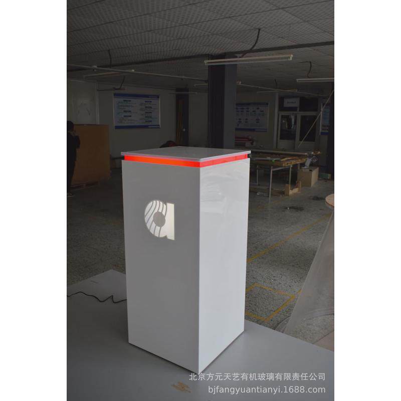 亚克力发光展示架有机玻璃置物架亚克力发光led展台展品展示台