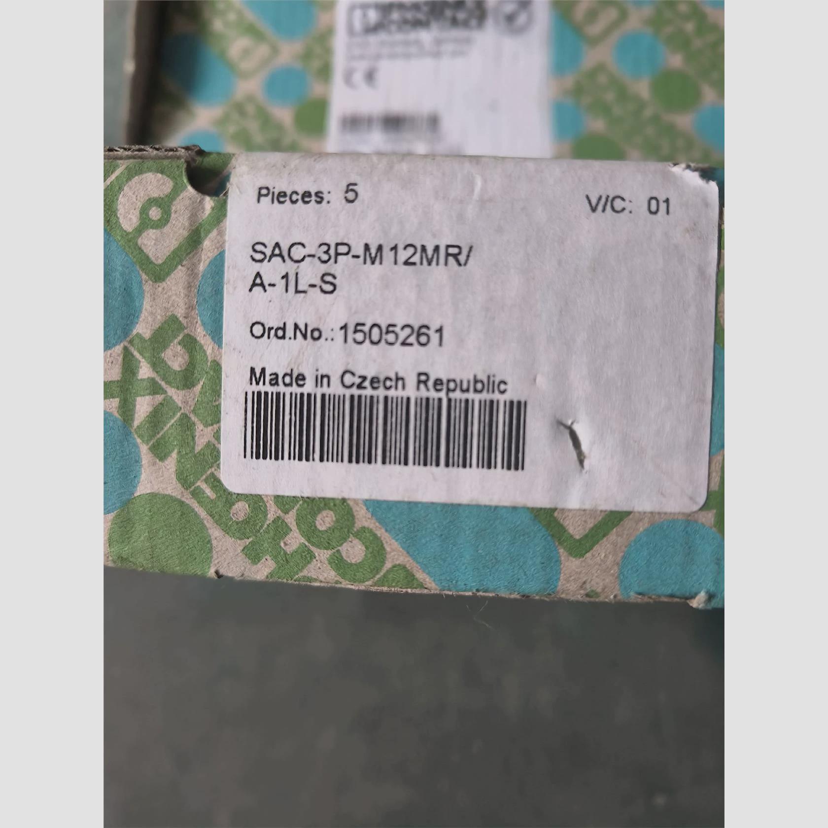 议价（拍前议价）菲尼克斯阀连接器SAC-3P-M12MR/A-1L-S