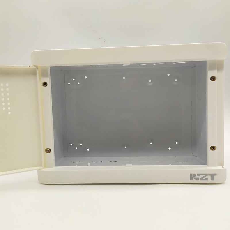 线信息箱铁底塑面200*300*100光纤入户信息箱布线箱集多媒体箱