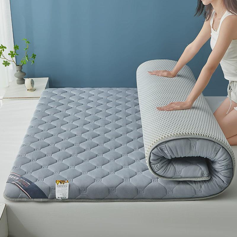 加厚乳胶床褥床垫软垫家双单人榻榻米垫海绵垫学生宿舍记忆棉垫子