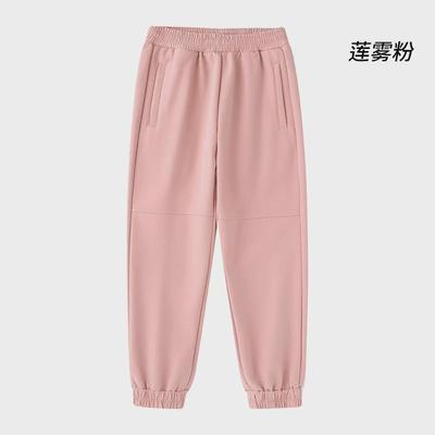 儿童冲锋裤加绒男运动防水防风软壳裤子女童户外秋冬保暖三防新款