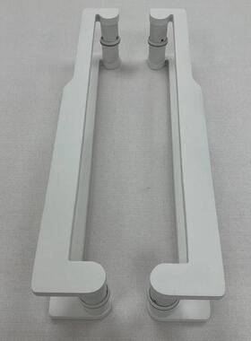 玻璃门拉手新款实木欧式蓝黑色现货实心有无框门仿古铜轻奢门把手