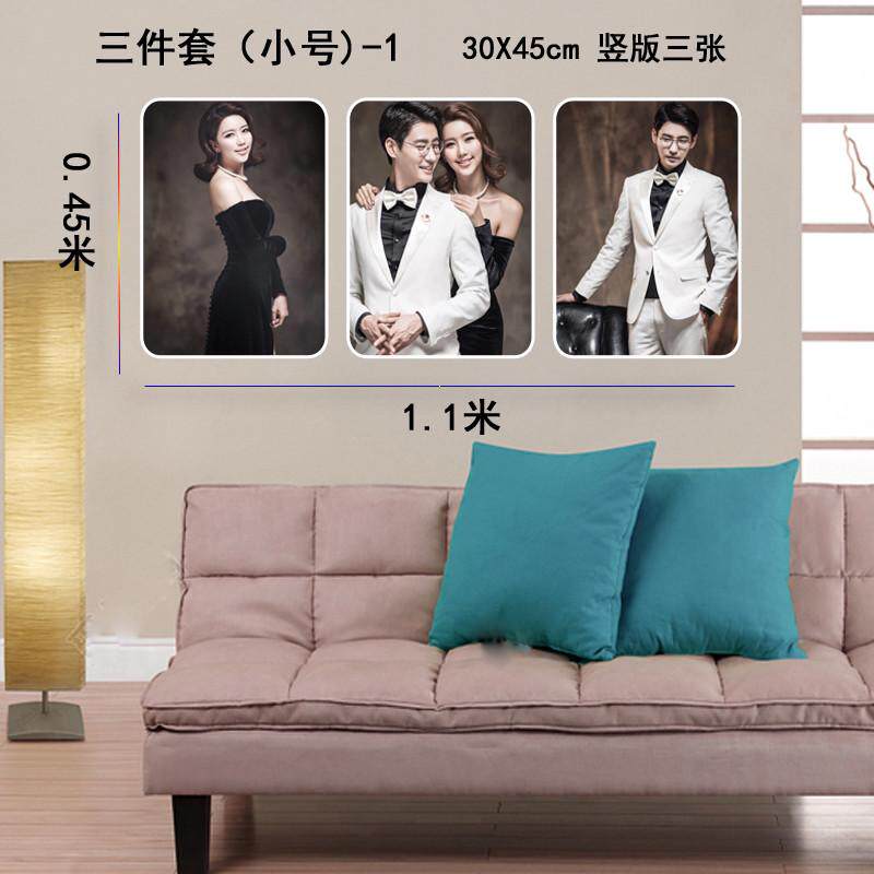 3EW1相框挂墙定制照片墙组合婚纱照相片放大全家福相框洗照片墙