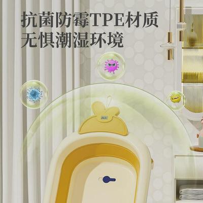 婴儿浴盆宝宝大号盆可折叠婴幼儿童用品坐躺小孩家用新生儿洗澡盆