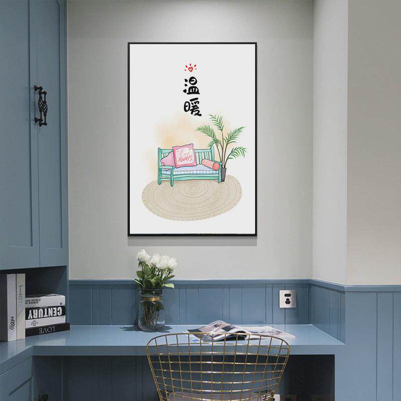 中式餐厅装饰画个性创意饭厅厨房挂画瓜背景果蔬墙画饭店面馆壁画
