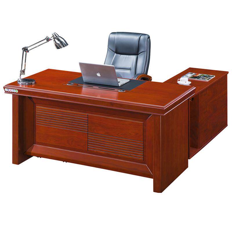 新中式老板办公桌总裁桌现代大气大班台时尚经理职员办公桌椅组合