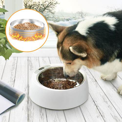 狗碗智能保温碗加热猫碗喝水碗狗盆宠物恒温猫咪碗狗狗食盆喂食碗