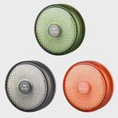 新款 七彩氛围户外帐篷灯多功能led露营灯卷尺收纳野营RGB串灯