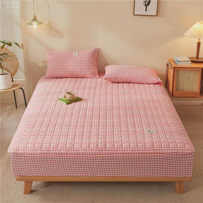 全棉床笠单件床垫保护罩防水隔尿床套床罩防尘罩加厚床上用品,床上用品,床裙,淘宝优惠券,粉丝福利购,淘宝优惠卷