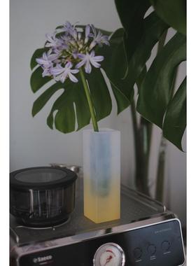 亚克力花瓶轻奢水晶花瓶摆件客厅仿真花插花现代简约欧式餐桌装饰