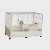 小宠兔笼超大号兔笼子双抽屉防喷尿亚克力景观兔笼宠物兔umi用品